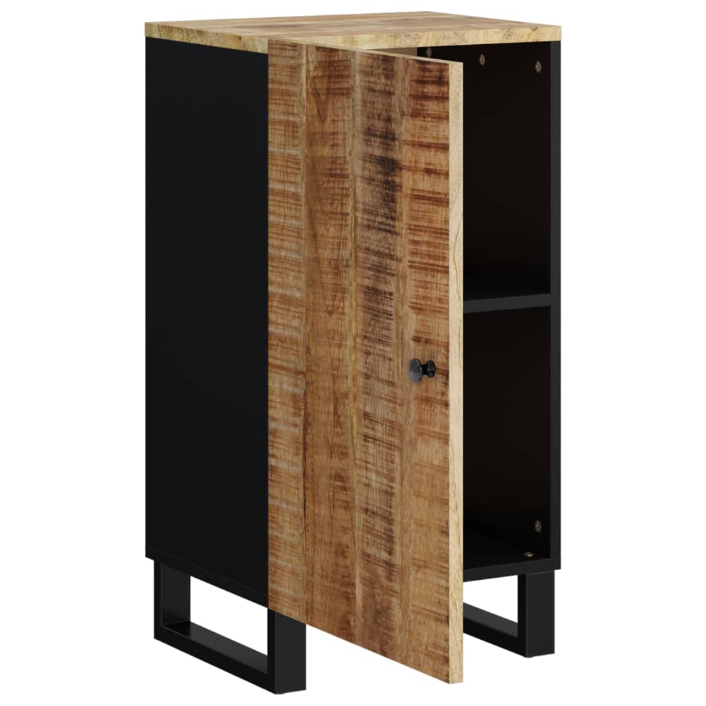 Sideboard with Door 40x31x75 Cm Solid Mango Wood