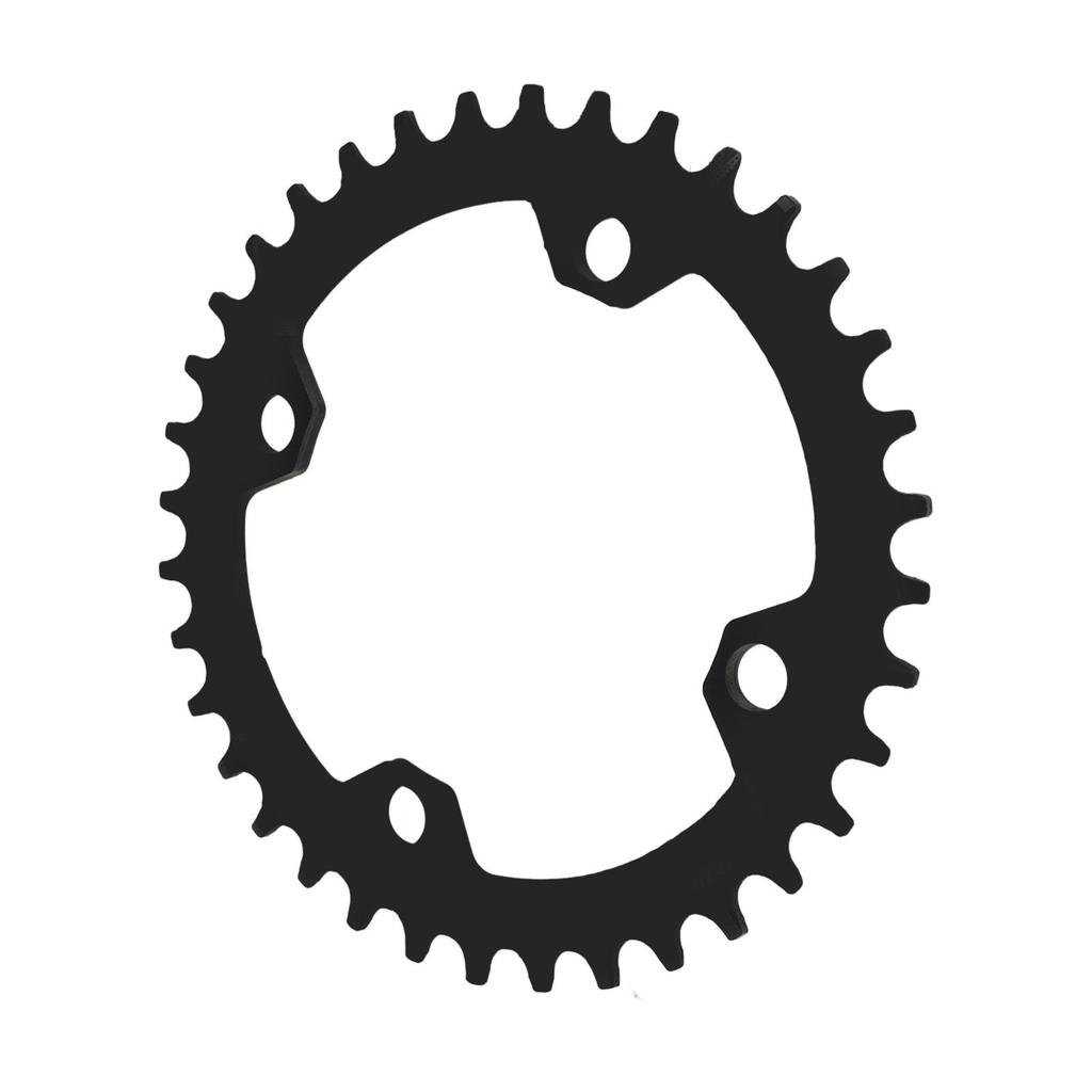 Bicycle Chainring Aluminum Alloy 104 BCD 36T Round Single Bike Narrow Wide Chainring for Road