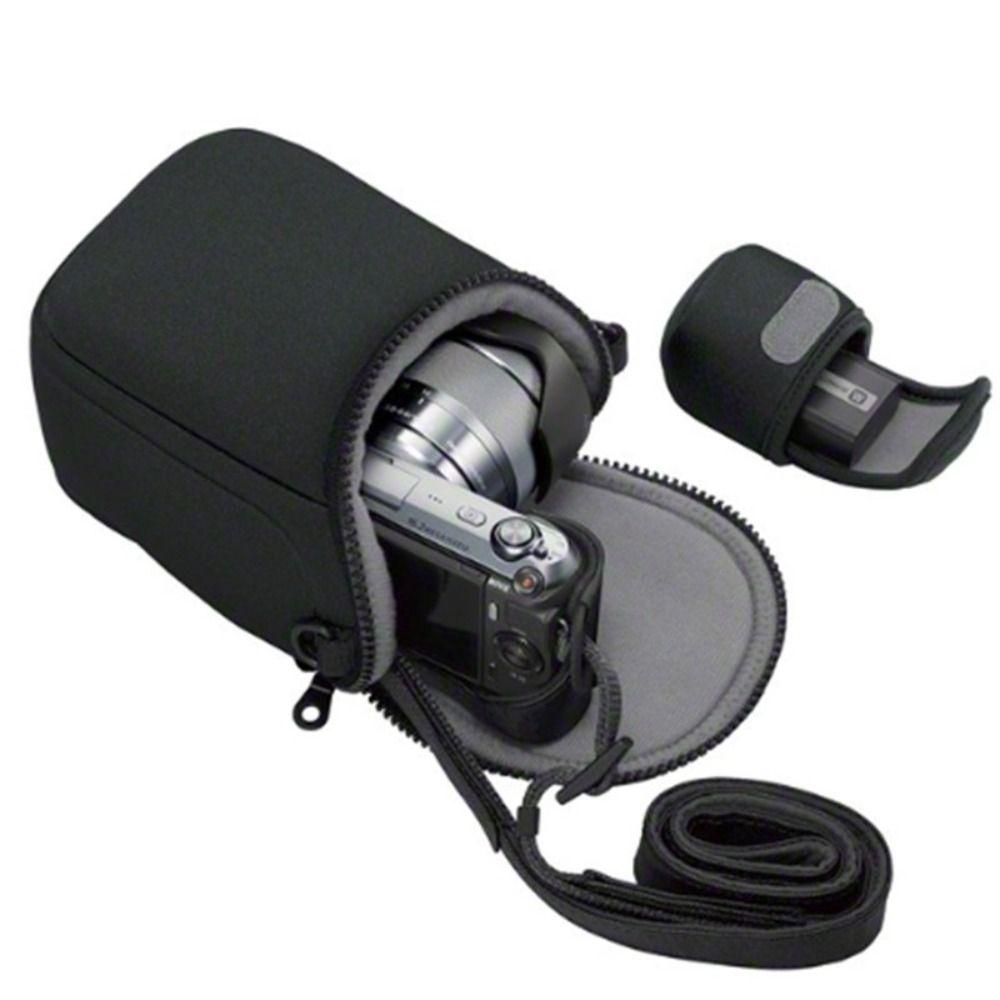 Waterproof Digital Camera Bag Shoulder Strap Photographic Equipment Bag for Sony/FujiFilm/Canon