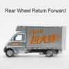 1:32 Wuling Rongguang Car Hongguang VAN Model Toys Diecast Alloy Truck Sound Light Pull Back Doors Opened Vehicle for Kids Gifts