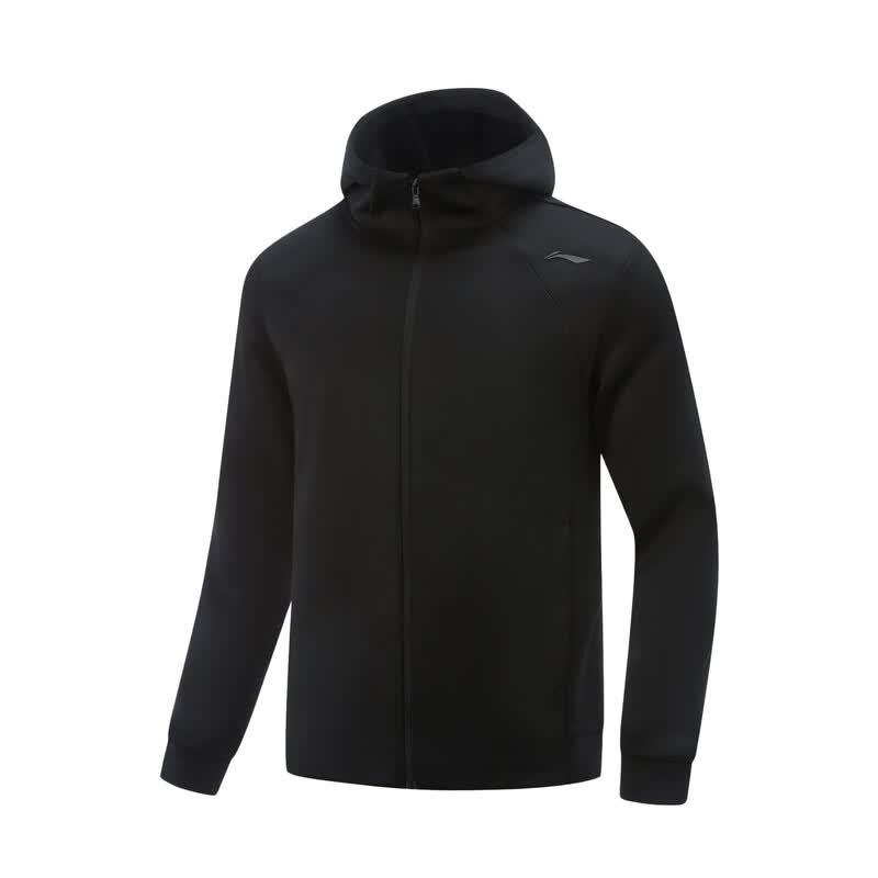 Li-Ning Men s Knitted Hooded Jacket DV981-3 XXL чёрный