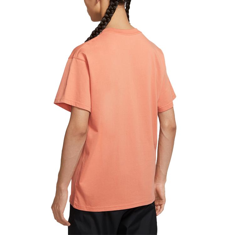 Nike Chest Pocket Skateboarding Short Sleeve T-Shirt Men Tops Orange CW1461-863