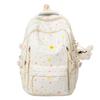 Schoolbag Wholesale Starry Sky Backpack Women's Korean Edition Large Capacity School Bag Cute Star Printing College Student Commuter Travel Backpack