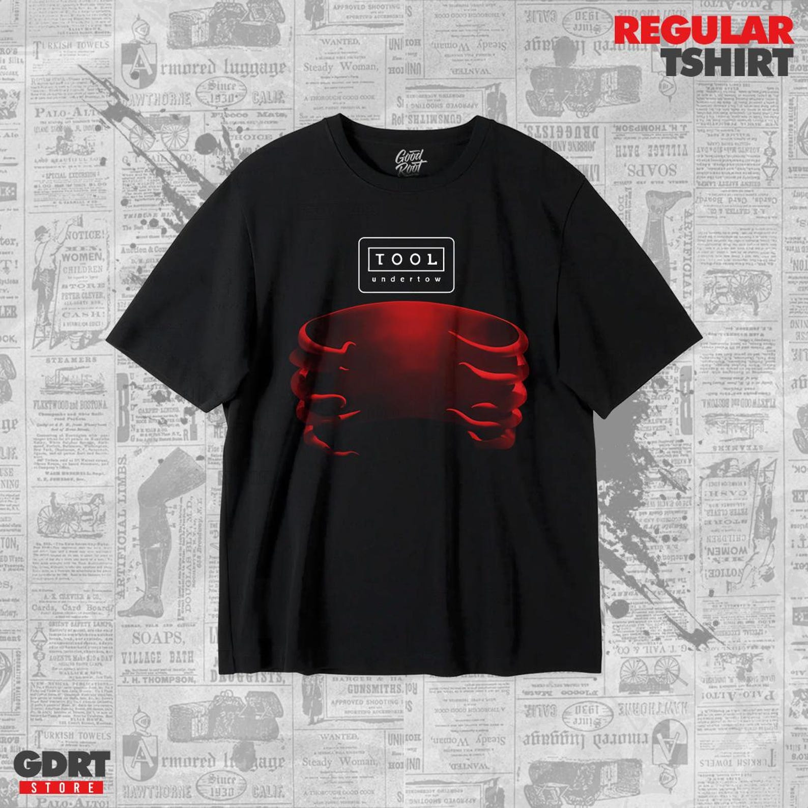 Tool Band T shirt - Undertow - Unisex Heavy Shirt S