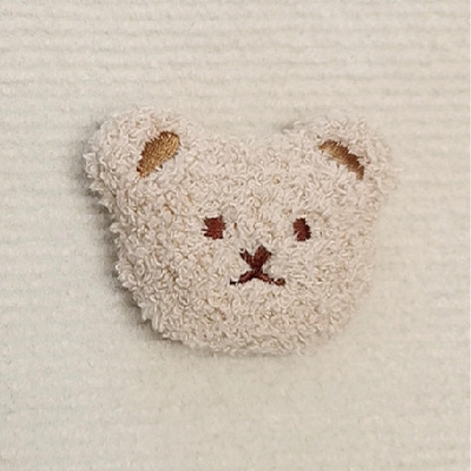 

Plush Bear Fridge Magnet Rubber Soft Magnet 3D Animal Fridge Magnet for Kitchen Decoration Milk Tea Color