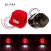 Universal Motorcycle LED Tail Brake Light License Plate Light Rear Stop Lamp for Harley Dyna Sportster XL833 Softail Touring