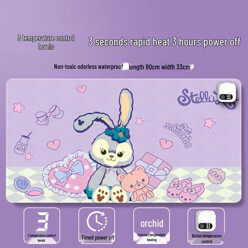 Nanxu Heated Office Desk Mat with Shortcut Buttons