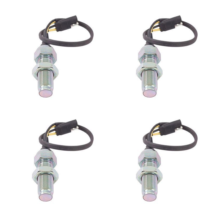 4X 3971994 For Cummins 6BT DCEC Generator Engine RPM Pickup Speed Sensor Assembly M18 Thread Diesel Generator Parts