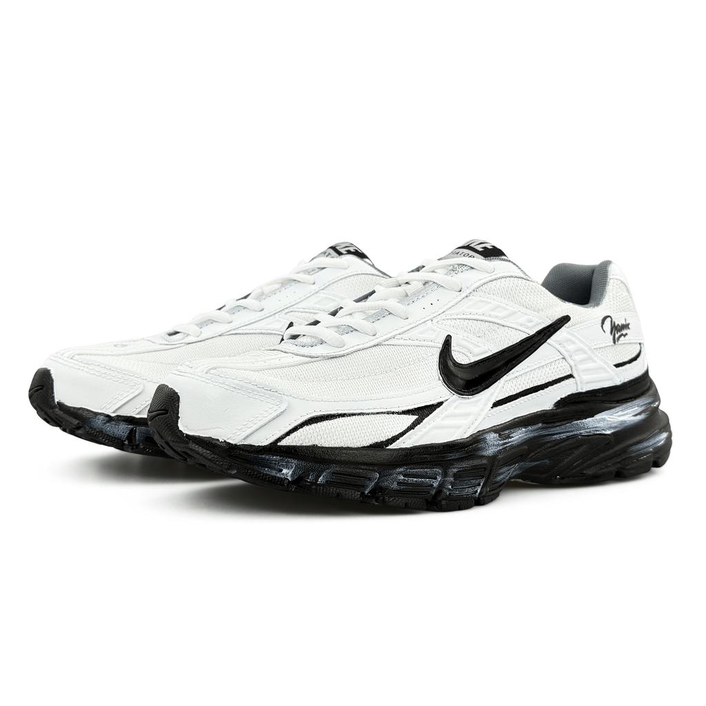 Nike Initiator Slip Resistant Abrasion Resistant Low top Casual Trail Running Training City Commuting Running Shoes IO7609-101(team644-ld)