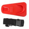 Fishing Belly Top Belt Fishing Waist Rod Holder Belt for Freshwater Saltwater Red