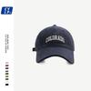 Hat female autumn and winter couple street letter embroidery baseball cap cap male