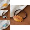 Chic Oval Design Colorful And Brown Duckbill Hair Clips For Stylish Hair Accessories