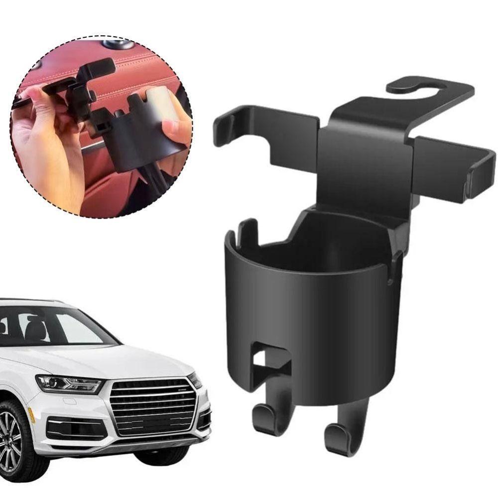 

ABS Car Headrest Cup Holder Universal Caddy Storage Box Durable Organizer Clip