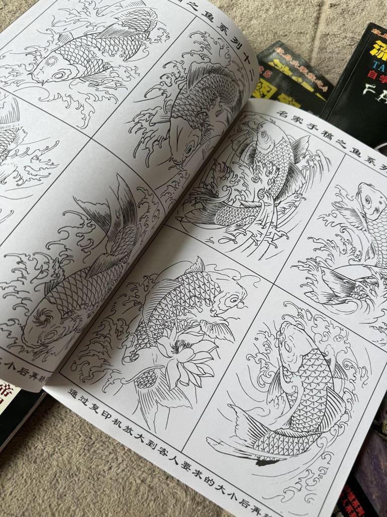 [USED] TATTOO 9-Book Set: A Collection of Trendy Designs, Tattoo Artist Sketches, and Art Books