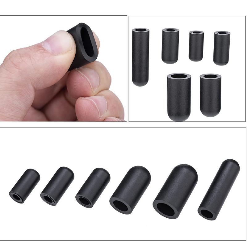 Kit Assortimento Tappi Sottovuoto in Gomma Set 6 Misure Nero per Collettore Carburatore Copertura Sottovuoto Polvere Perdite