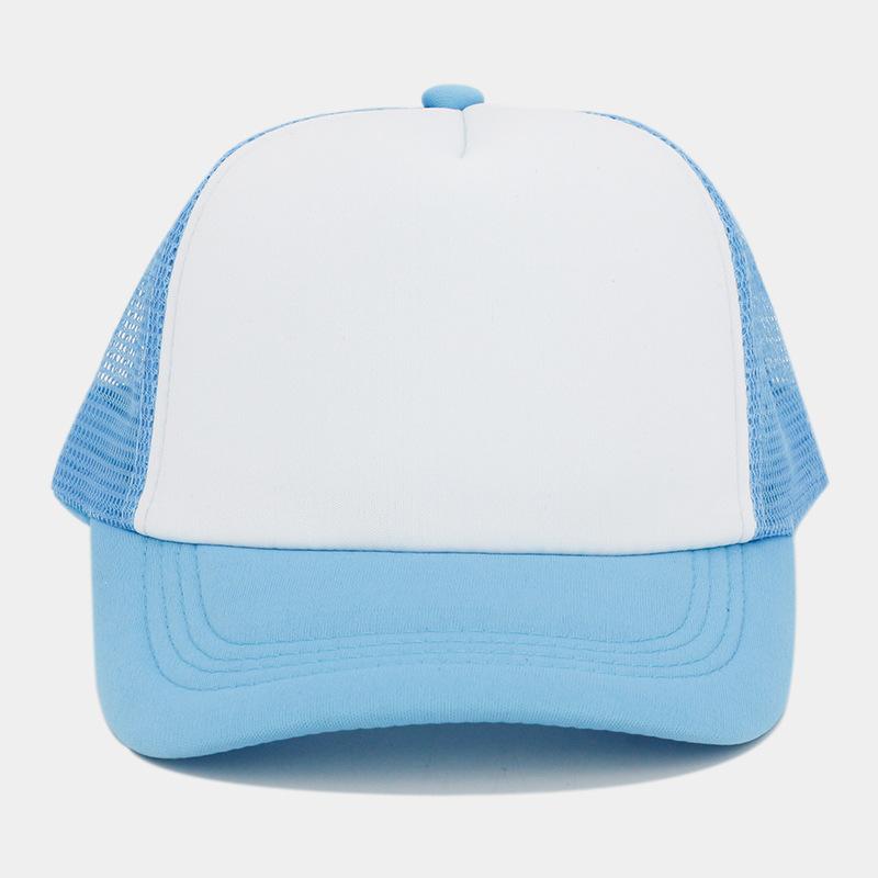 Professional Custom Printing Embroidery Logo 5 Panel Trucker Cap Mesh Premium Foam Trucker Hat 56-58cm