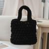 Exquisite Woven Tote Handbag Bohemian Hollowed Out Beach Bag Fashion Crochet Knitted Bag  Travel