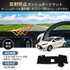 FUELHOOD Armaturenbrettmatte für Toyota Aqua Generation MXP MXPK10 und MXPK11 Schutz vor Sonne Hitze Blendung Kratzern Klar Innenraum Auto Geeignet für Fahrzeuge