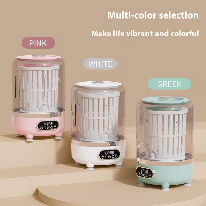 Rechargeable Washing Machine and Dehydrator, Mini Small Underwear and Socks Washing Machine, Wireless Portable Dehydrator Washing Machine