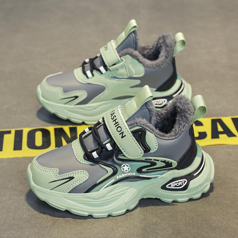 

Дитяча мода Осінь і зима Дихаюче повсякденне взуття Діти Біг Спорт Студенти Дівчата Трендові Зручні кросівки 39 зелений