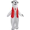 Patrick Star Clown Riding Dinosaur Inflatable Costume - Halloween Edition