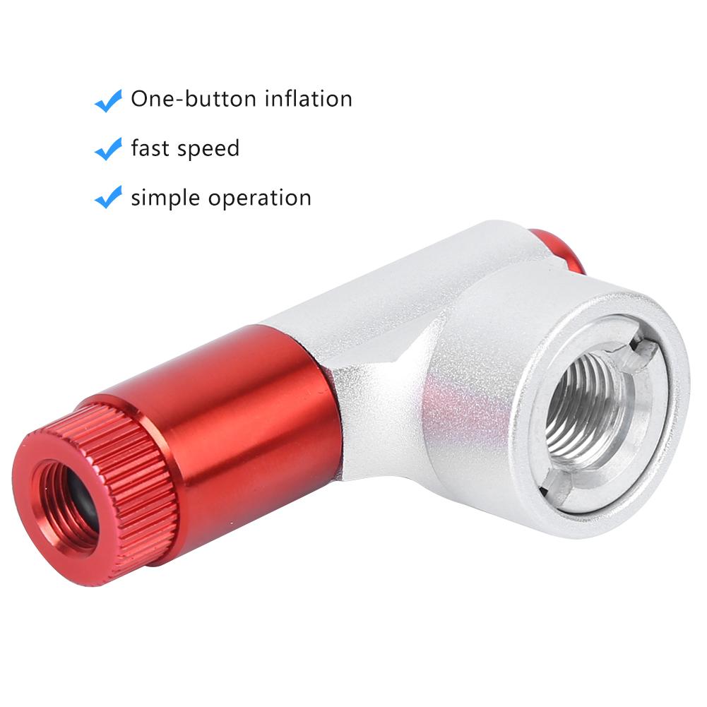 Bike Carbon Dioxide CO2 Mini Inflator Presta Valve Inflatable Mouth Portable Mountain Bicycle