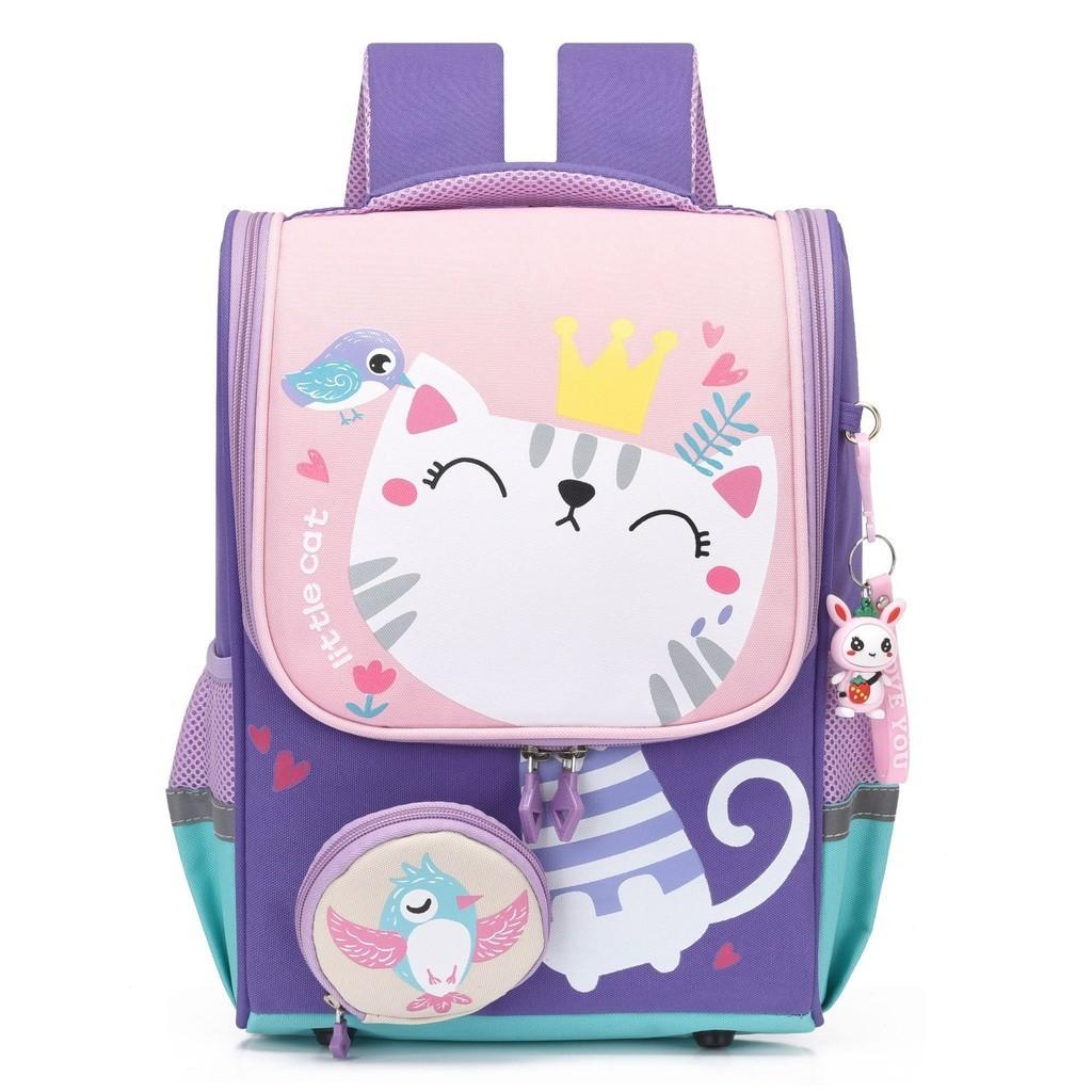 Cute Cartoon Toddler Backpack For Boys And Girls With Breathable Nylon Material