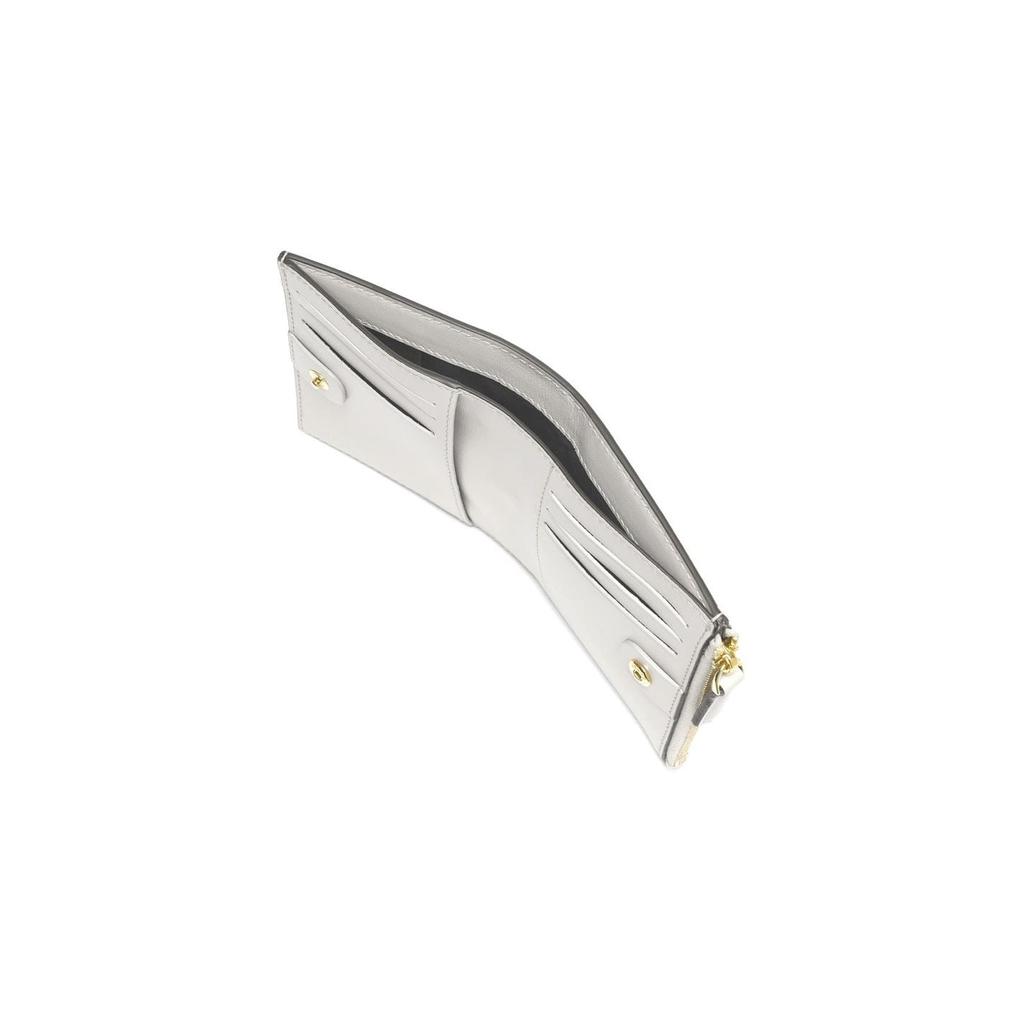 Fendi Calfskin Wallet Medium Women's White 8M0447-AAYZ-F1C76