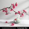 Artificial Plum Blossom Tree Branch Ornament - Ancient Style Indoor Decor and Dance Prop