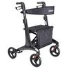 VEVOR Rollator Walker with Seat for Seniors, Foldable Lightweight Rolling Walker