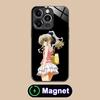 Charlotte Tomori Nao Glass MagSafe Mobile Phone Case for iPhone 17 16 15 14 13 12 11 Air Pro Max Plus Mini Colorful Cover