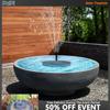 13/16cm Solar Fountain Floating Pump Water Feature Garden Pool Pond For Bird Bath/fish Tank/small Pond Outdoor Garden-Decor