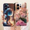 For Oppo CPH2801 Phone Case For Oppo Reno 15F Casing Silicone Luxury Fashion Flowers Kawaii Cute Painted Cover For Oppo Reno15 F