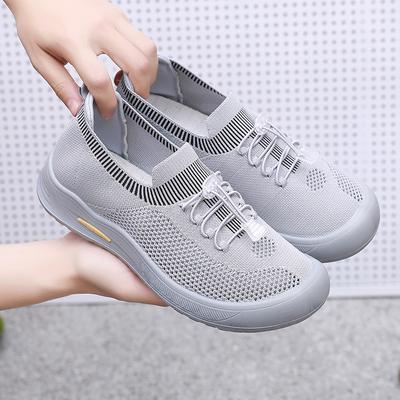 2025 neue Mode Freizeitschuhe bequem Damen atmungsaktiv rutschfest Sneaker Herren Mesh flache Schuhe