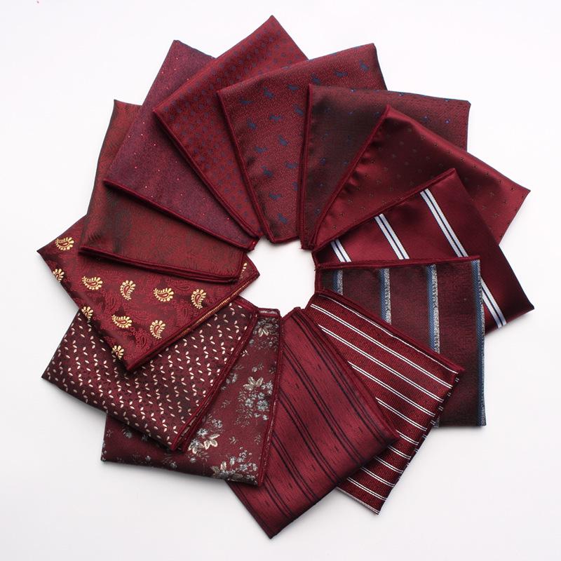 Fazzoletto da Uomo Leier Primavera/Estate: Foulard Quadrato in Jacquard di Poliestere e Seta Tessuto a Colori