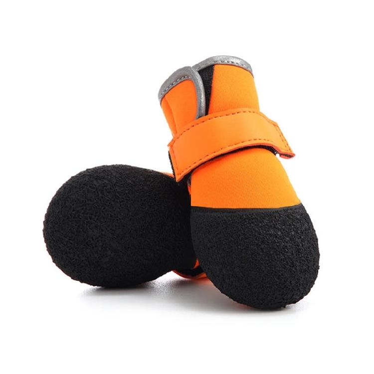 4pcs Small Dog Shoes With Soft Soles Comfortable Protective Dog Footwear for Active Dogs Size