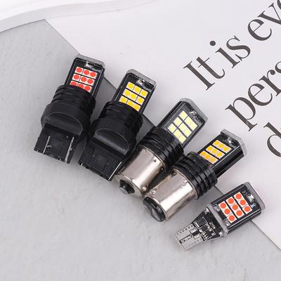 T20 1156 T15 3030 24Smd Led Car Led Reversing Light Car Turn Signal Lamp Brake Tail Backup Red Light