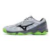 Mizuno Hurricane Durable Breathable Low-Top Training Shoes Unisex Sneakers Gray Black V1GA174037