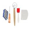 Bread Knife Dough Whisk Blenders Eggs Beater Mixer Tool for Bread Dough