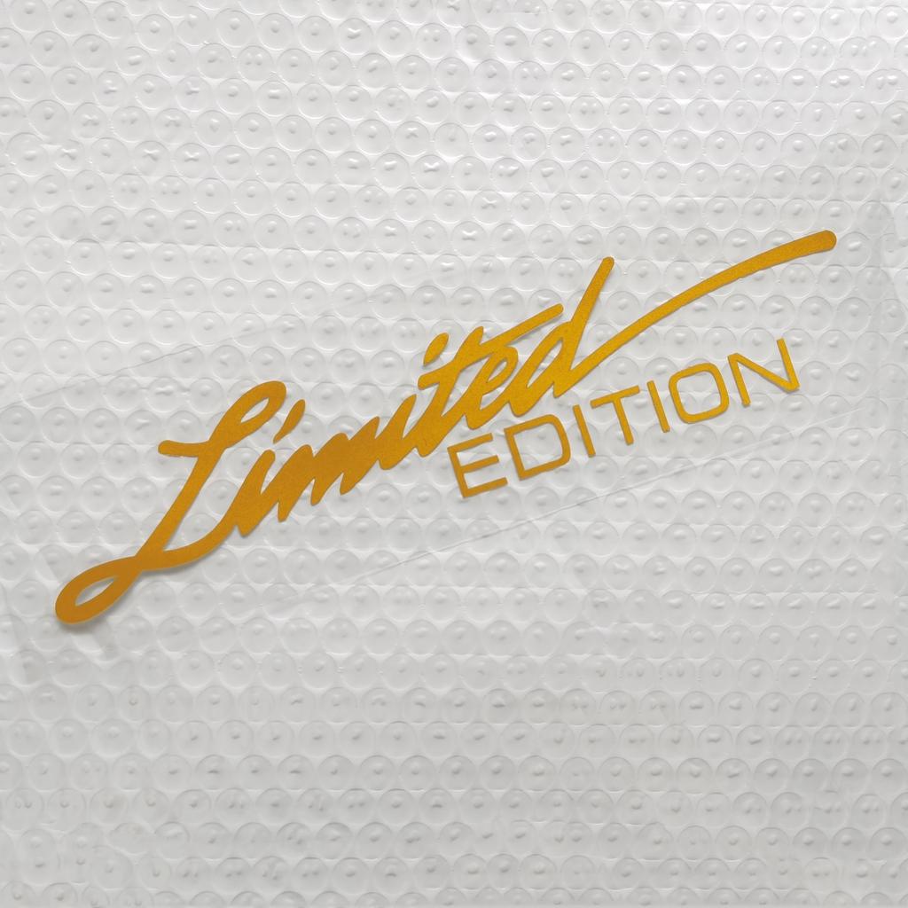 Limited Edition Motorcycle Stickers, Waterproof Reflective Vinyl Decal, Car Body Exterior Styling Accessories