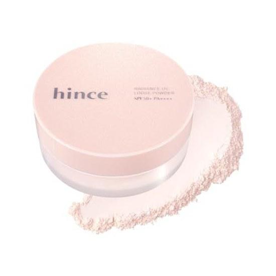 Hince Radiance UV Loose Powder 02 Shimmering Beige Sunscreen Cut Shine Control Silky Face Transparency Glow Korean Cosmetics SPF50+ PA++++