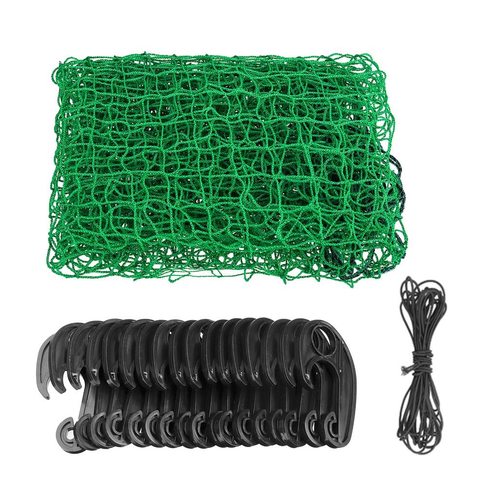 New Green Strong Heavy Duty Luggage Mesh Netting Car Large Heavy Universal Durable Cargo Net Truck Trailer Cover 2x3m