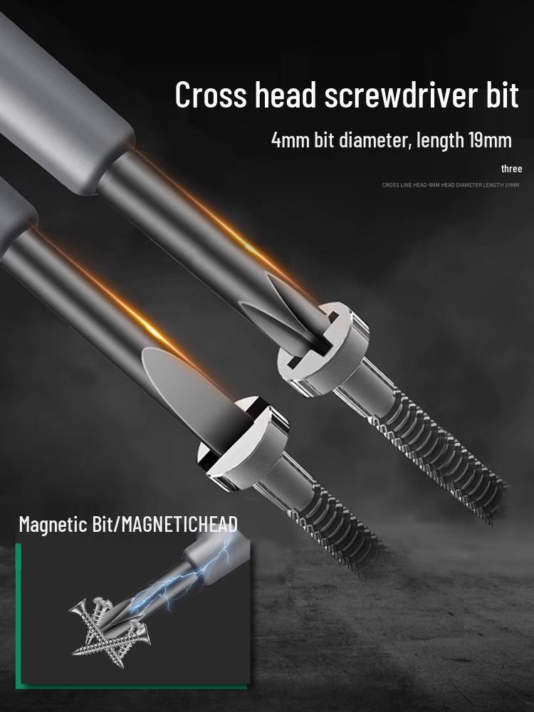 Electrician's Smart Test Pen: Color Light Screwdriver for Open Circuit, Breakpoint, Live & Neutral Wire Testing, High Torque for Household Use.