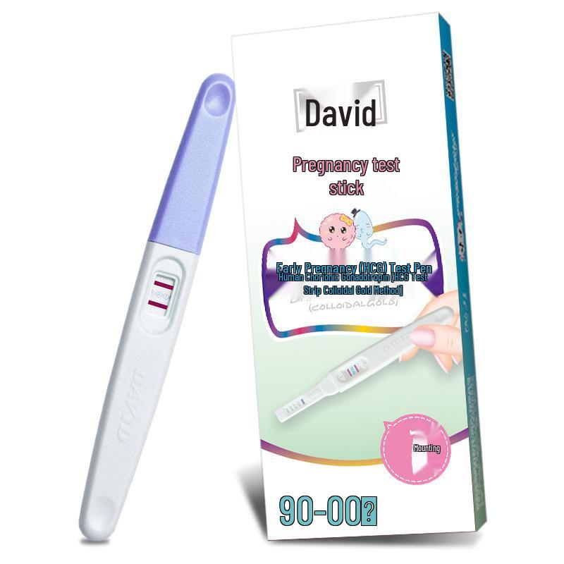 David Frühtest-Kit - Teststift, Teststäbchen und Testkarte zur Erkennung des Eisprungs und der Schwangerschaft