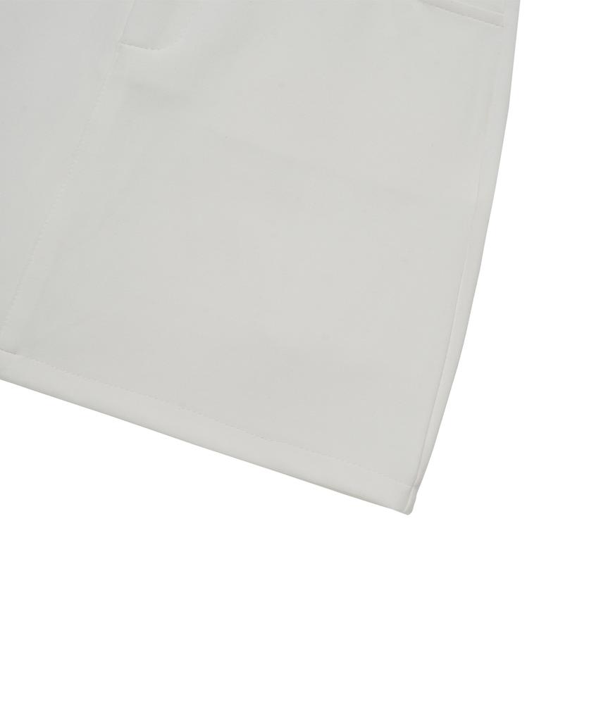 CNVS Soft Mini Skirt_White