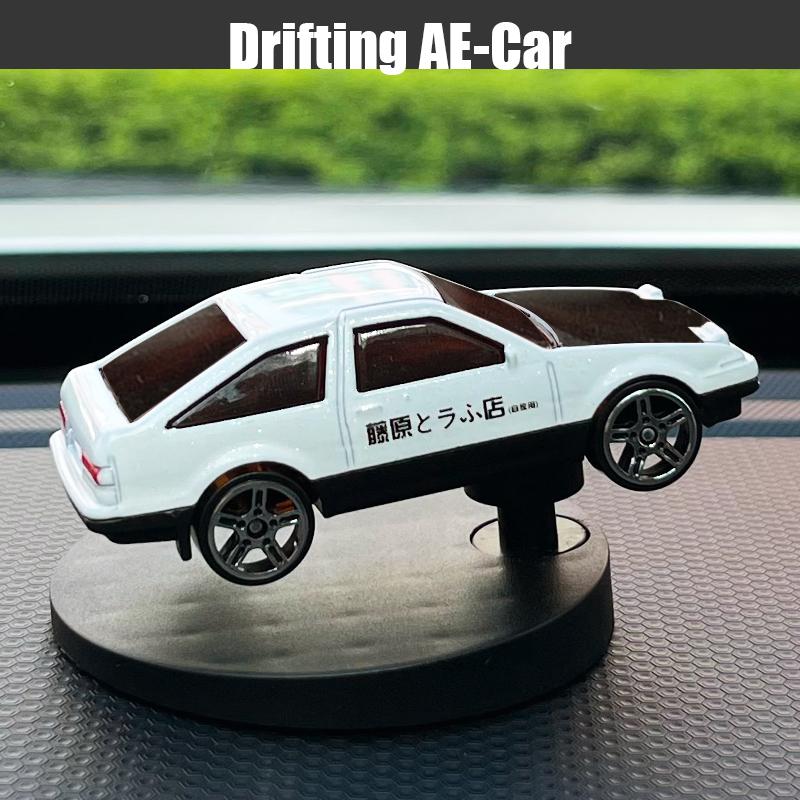 Drift Race Car Ornaments Dashboard Model Sway Swing Turn Cool Fun Sports Racing Interior Accessories Decor Items Decorations Men
