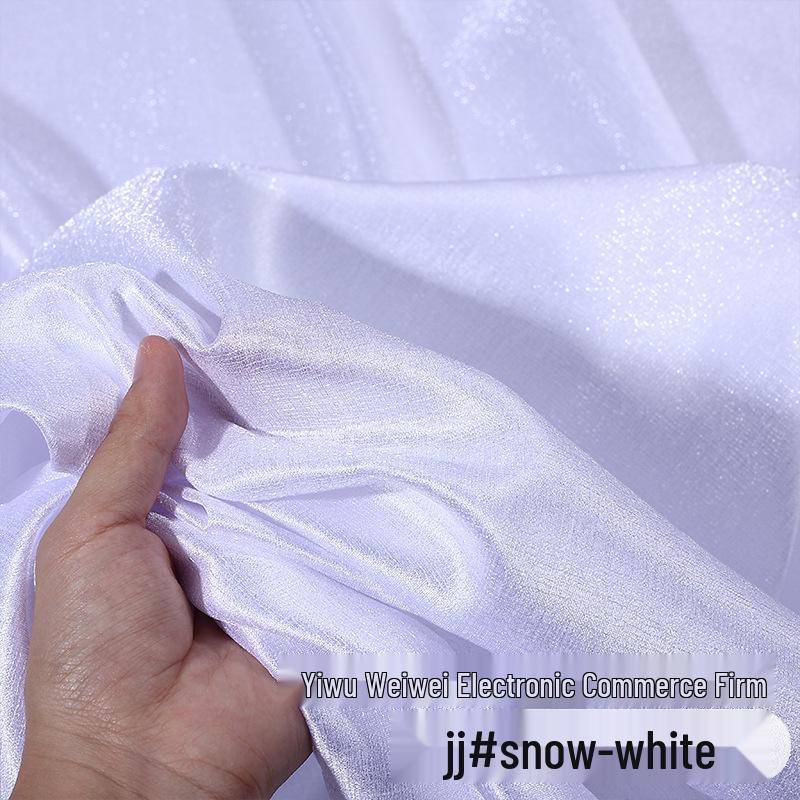 Meteor Satin Fabric: Flash Bark Satin Hanfu Skirt, Sofa Cushion, Pillow Cloth, Decorative Fashion Clothing Fabric.