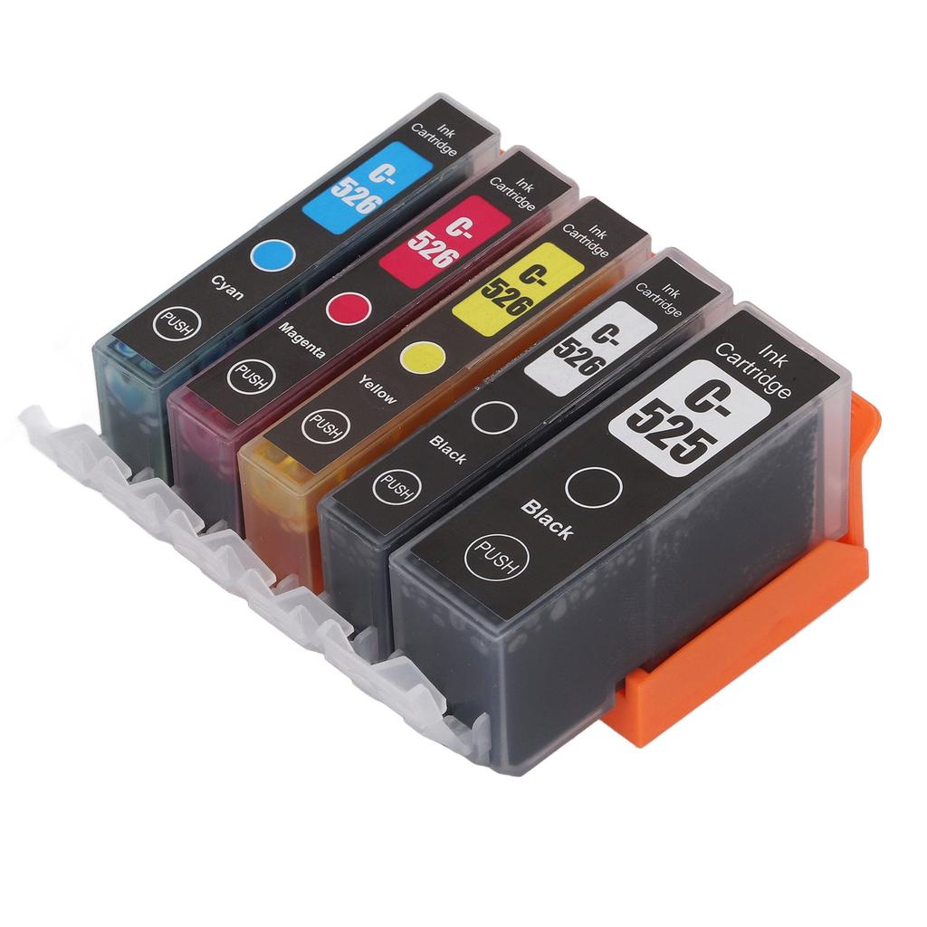 Tintenpatrone Hohe Kapazität Klare Druckpatrone Kombipack für PIXMA IP4850 IP4950 IX6550 5 Farben BK BK C M Y