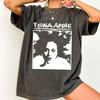 90er Fiona Apple Vtg Anthrazit Basic Style T-Shirt Schweres Baumwoll-T-Shirt NH25933 Unisex T-Shirt