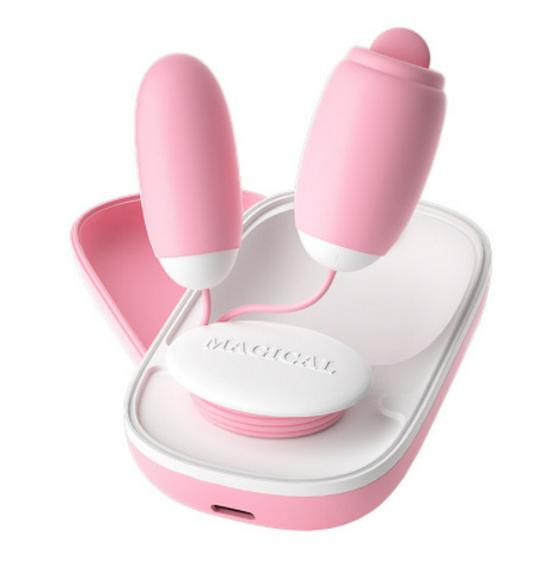 Lai Le Pink Lady Eros Tongue Licking Vibrator Egg Massager for Women